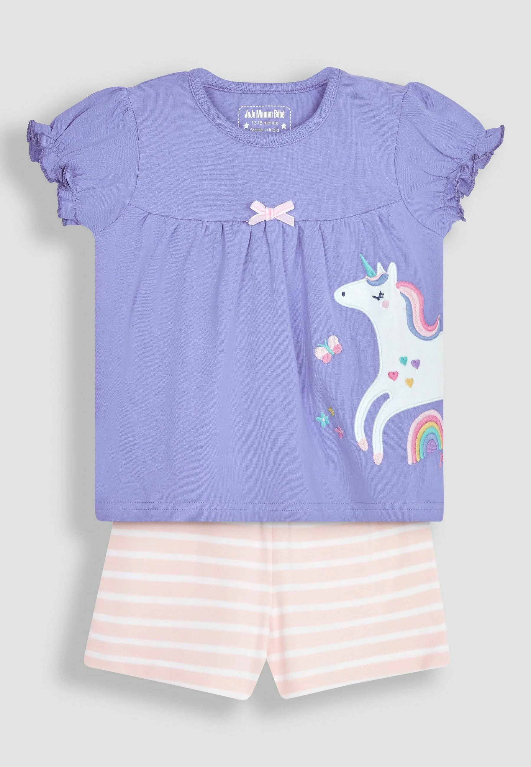 JoJo Maman Bébé 2-PACK UNICORN REGULAR FIT - Pijamas