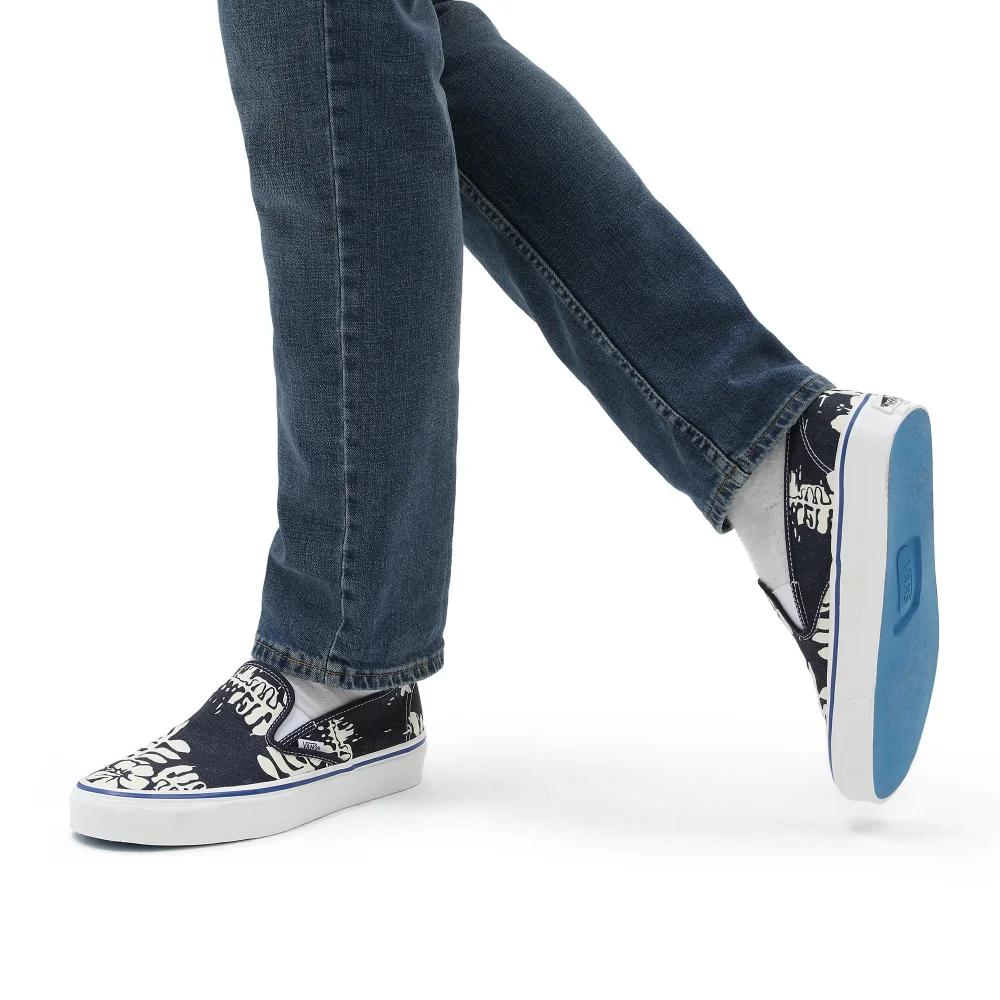 Vans Anaheim Factory Slip on 48 Deck Dx VN0005UPNVY1 / blau
