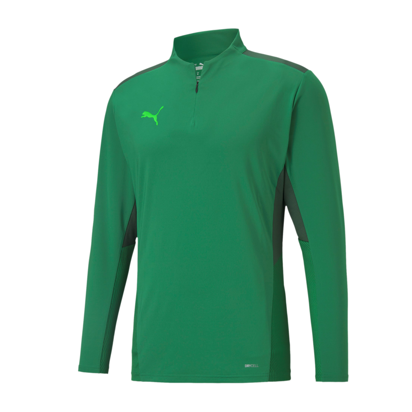 PUMA teamCUP HalfZip Sweatshirt Grün F05