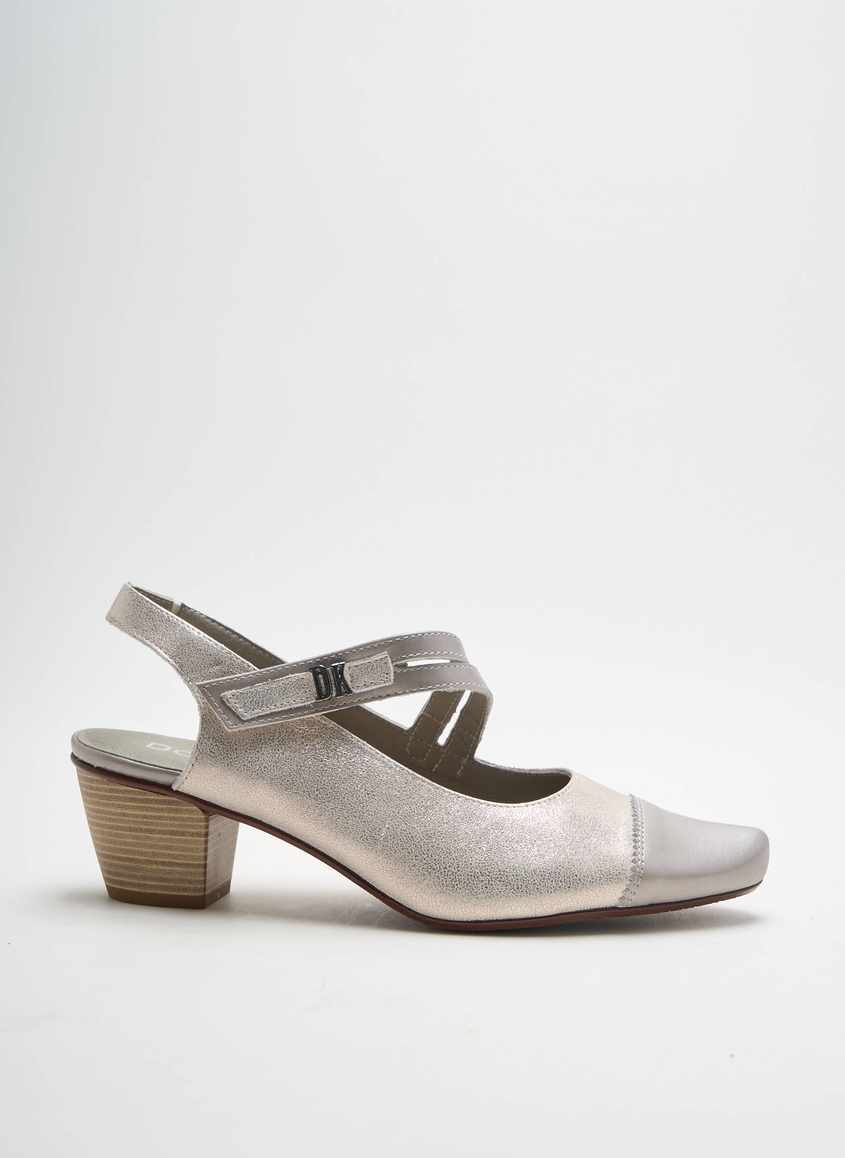 Dorking Sandales Nu Pieds Femme couleur gris