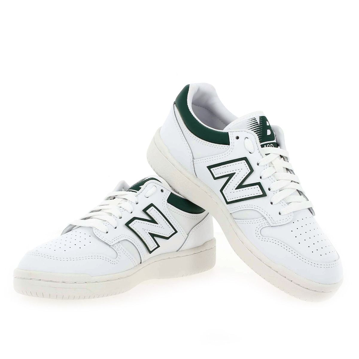 New Balance  BB480 - Blanc Vert