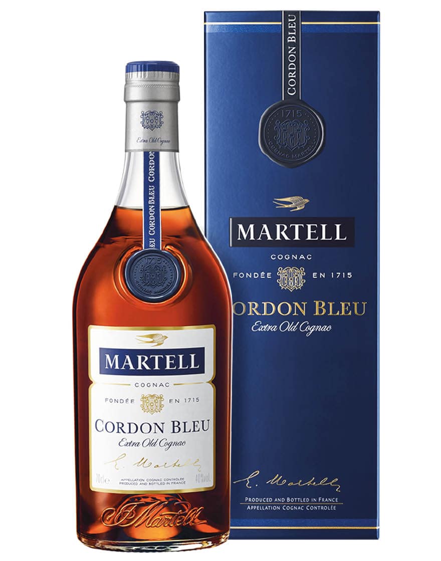 Cognac AOC Cordon Bleu Extra Old Martell 0,7 ℓ, En Étui