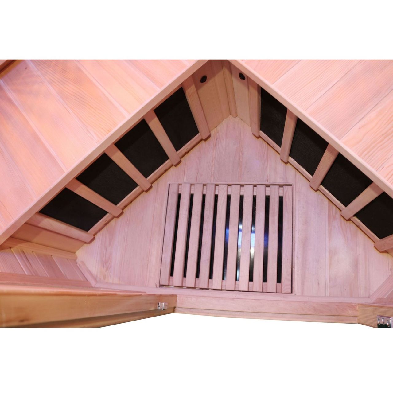 TroniTechnik Dewello® Infrarotkabine Infrarotsauna Wärmekabine LAKEFIELD 3 140cm x 140cm 5 Vollspektrumstrahler