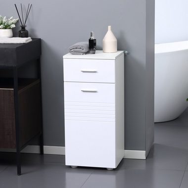 Kleankin Badkommode Badezimmerschrank mit Schublade