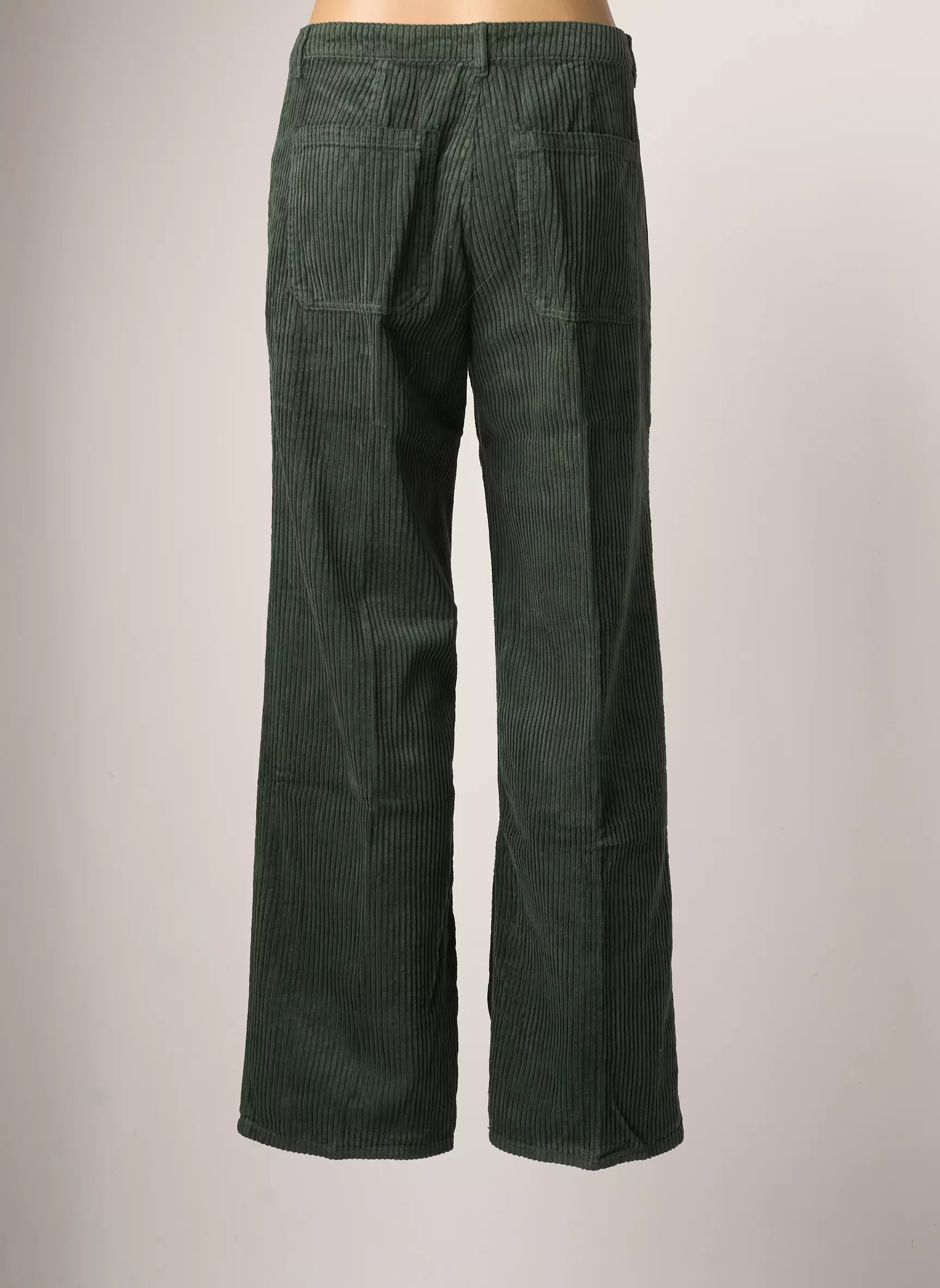 Labdip Pantalons Droits Femme couleur vert