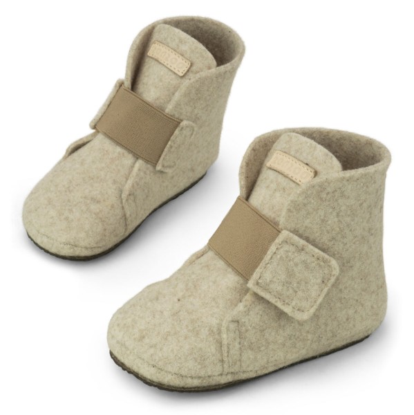 ZeaZoo ~ Hausschuh Bambi Wollfilz ~ Beige