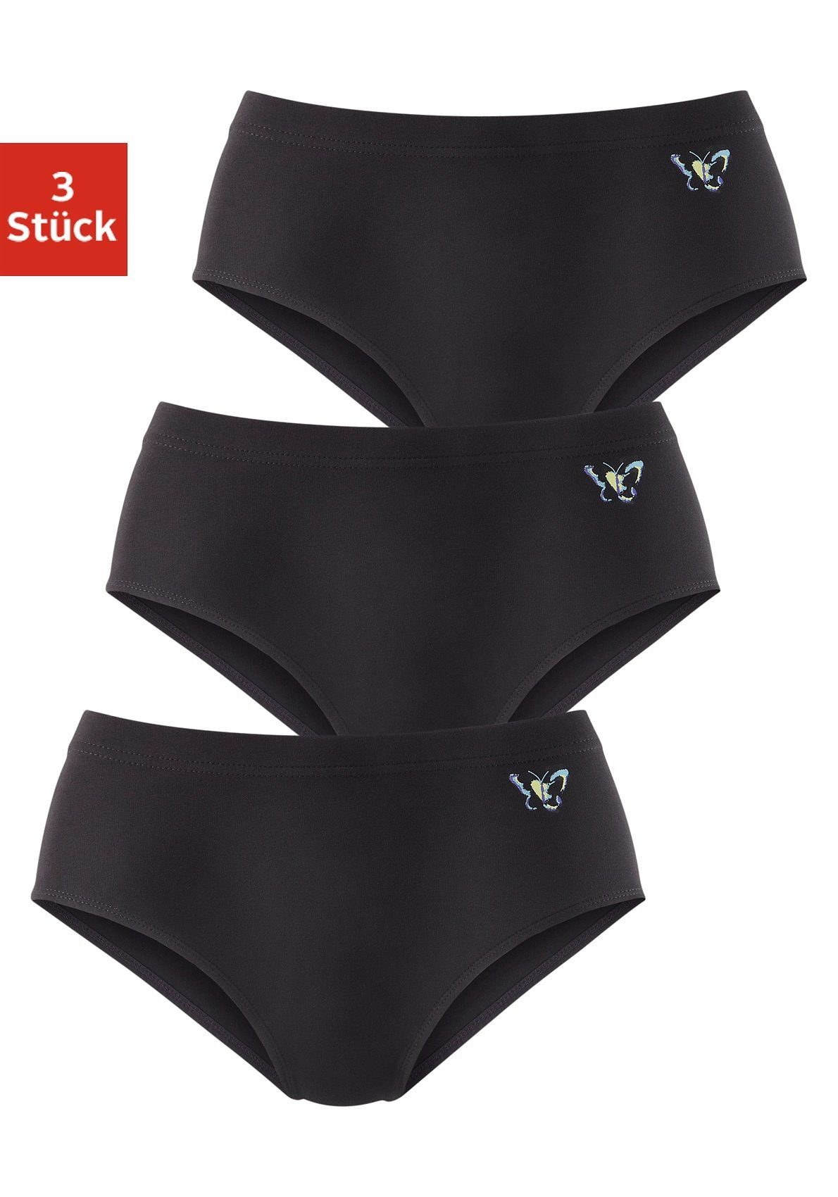 petite fleur Formslip (Packung, 3-St) Bodyforming Slip aus elastischer Baumwolle