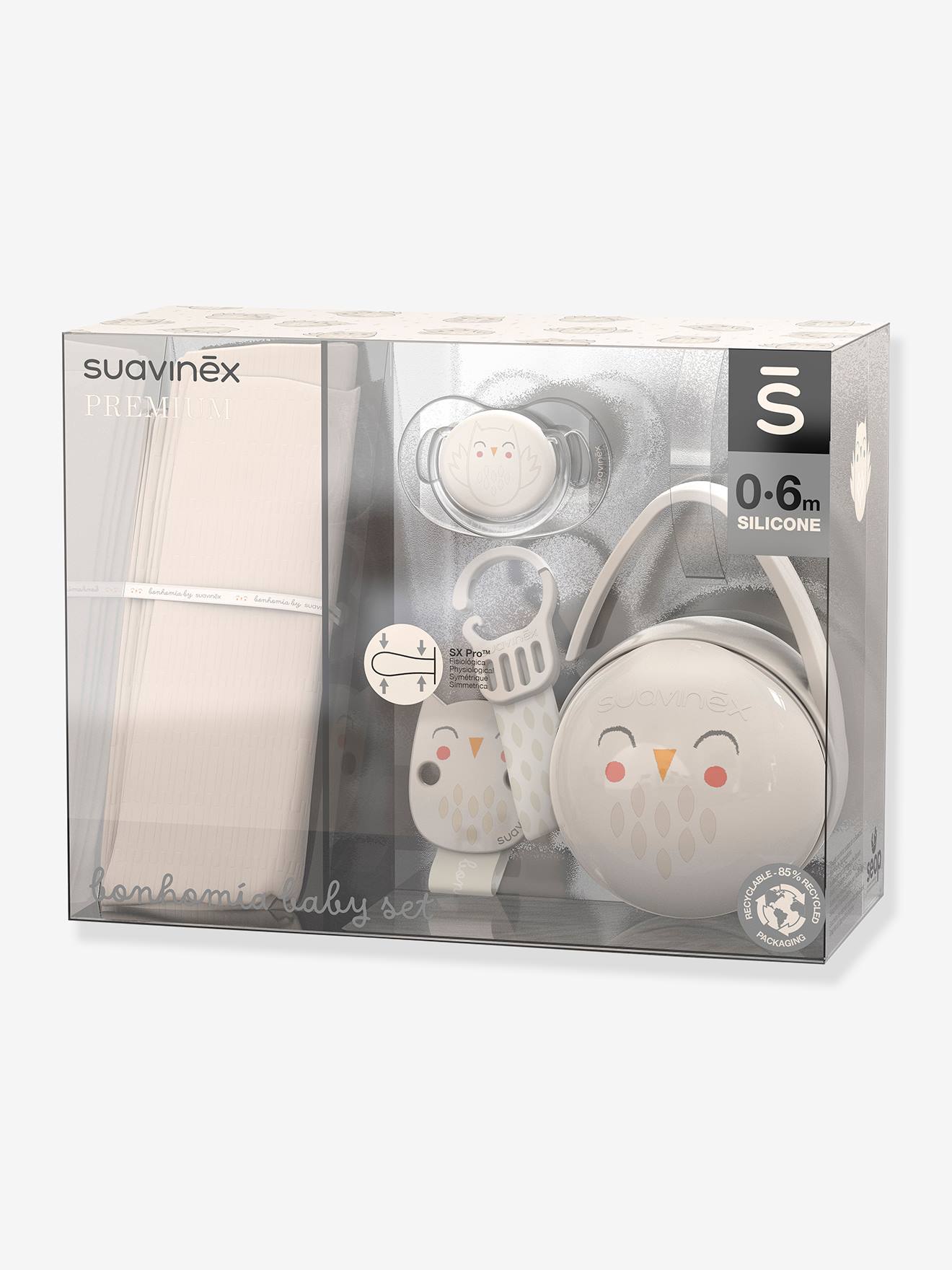Coffret cadeau Bonhomia SUAVINEX rose