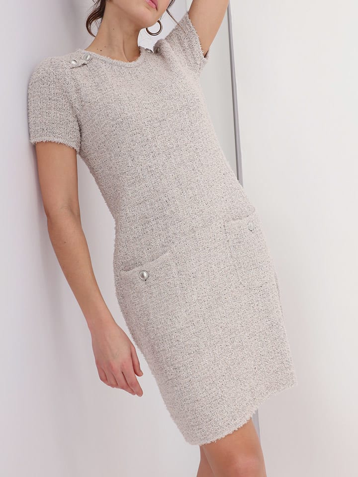 monari Strickkleid in Beige günstig kaufen