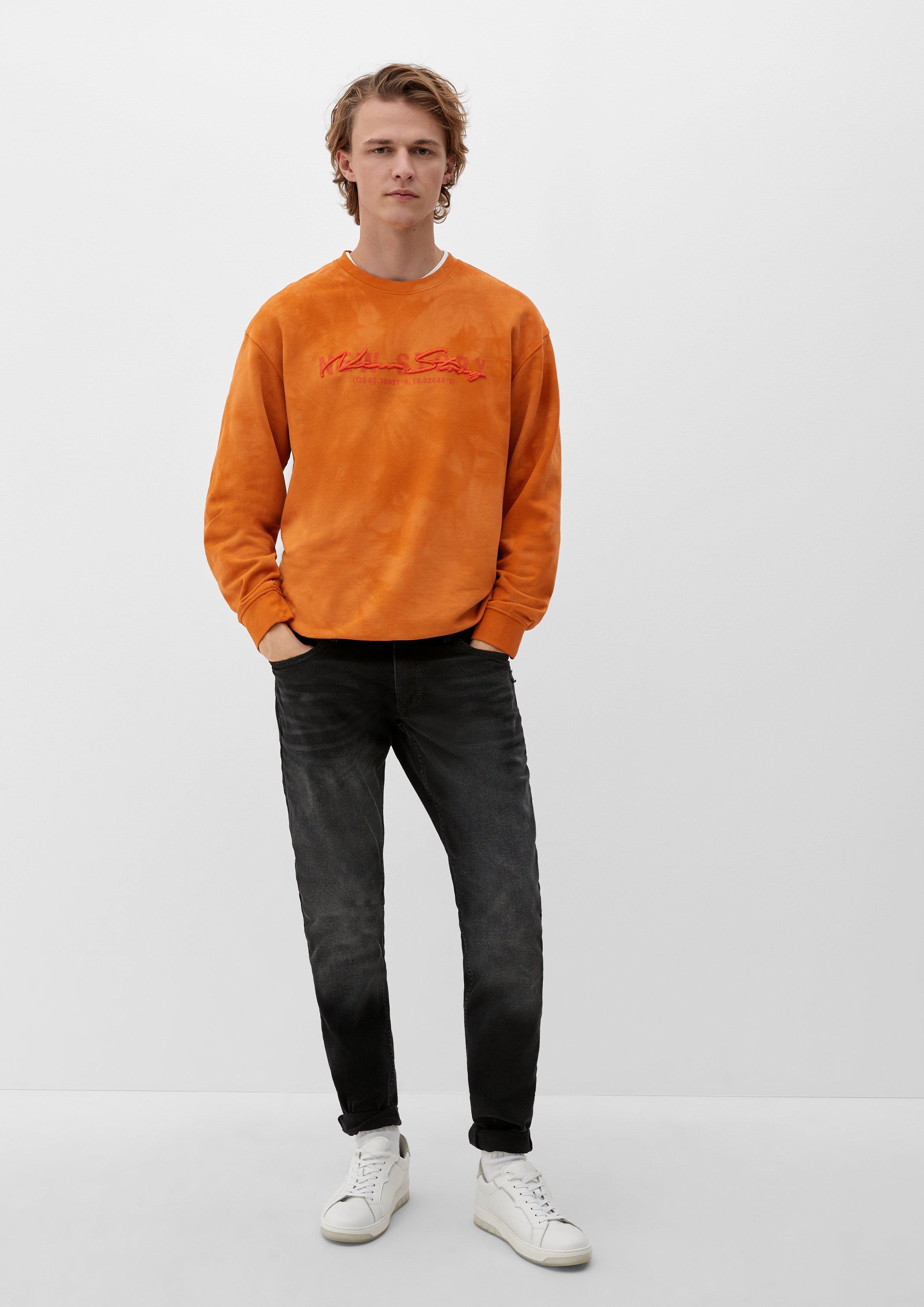 Sweatshirt in Batik-Optik  2123668-23D0