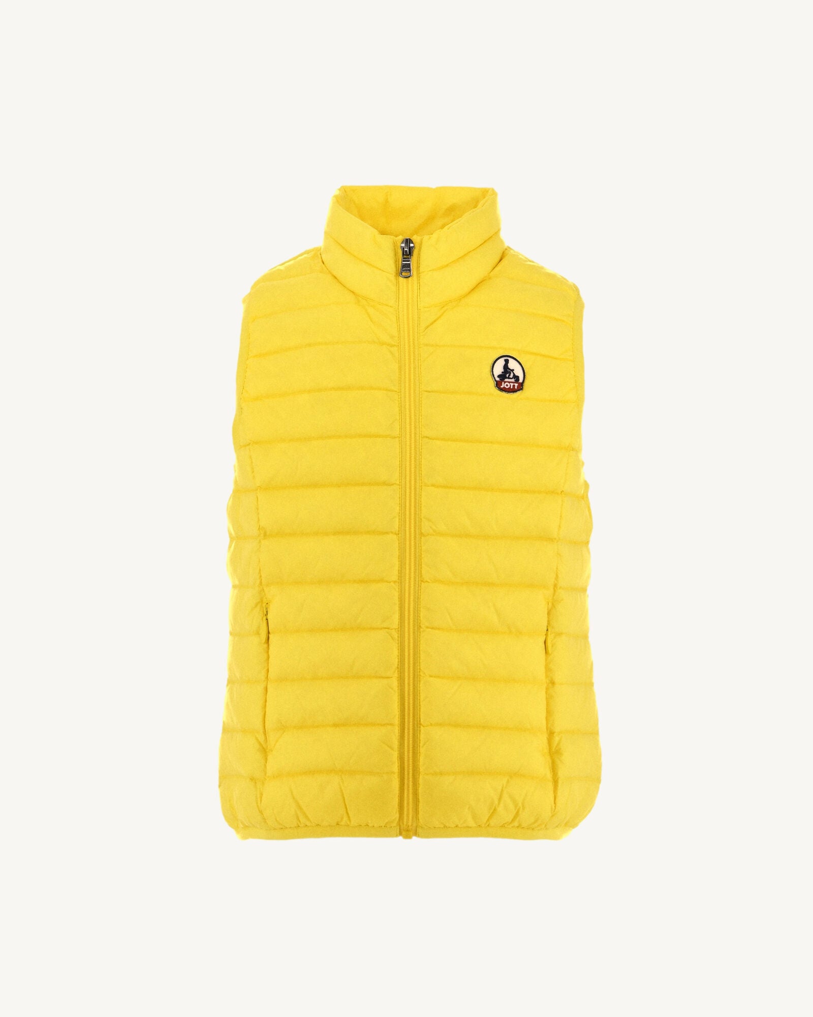 Doudoune sans manches enfant Jaune or Zoe