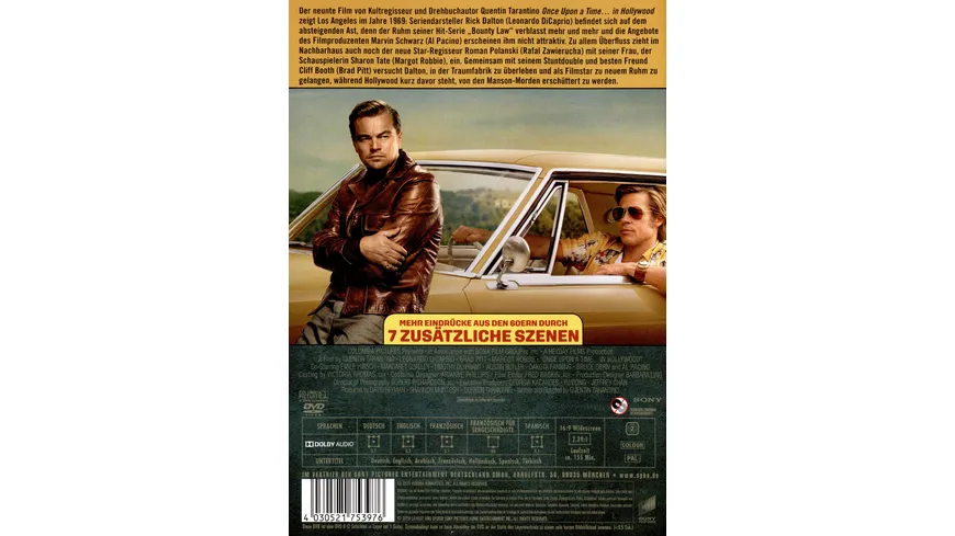 Once upon a time in... Hollywood