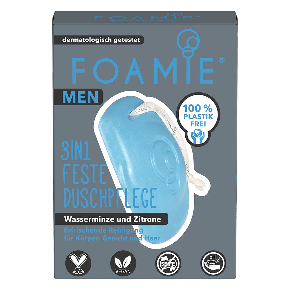 FOAMIE 3in1 Feste Duschpflege Seas The Day
