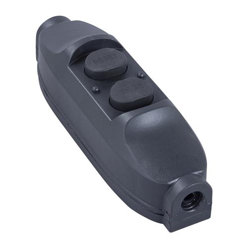 Connectra 57.203 PRCD sklopka 10mA - 230V - 16A - IP55 - s indikatorskom lampicom