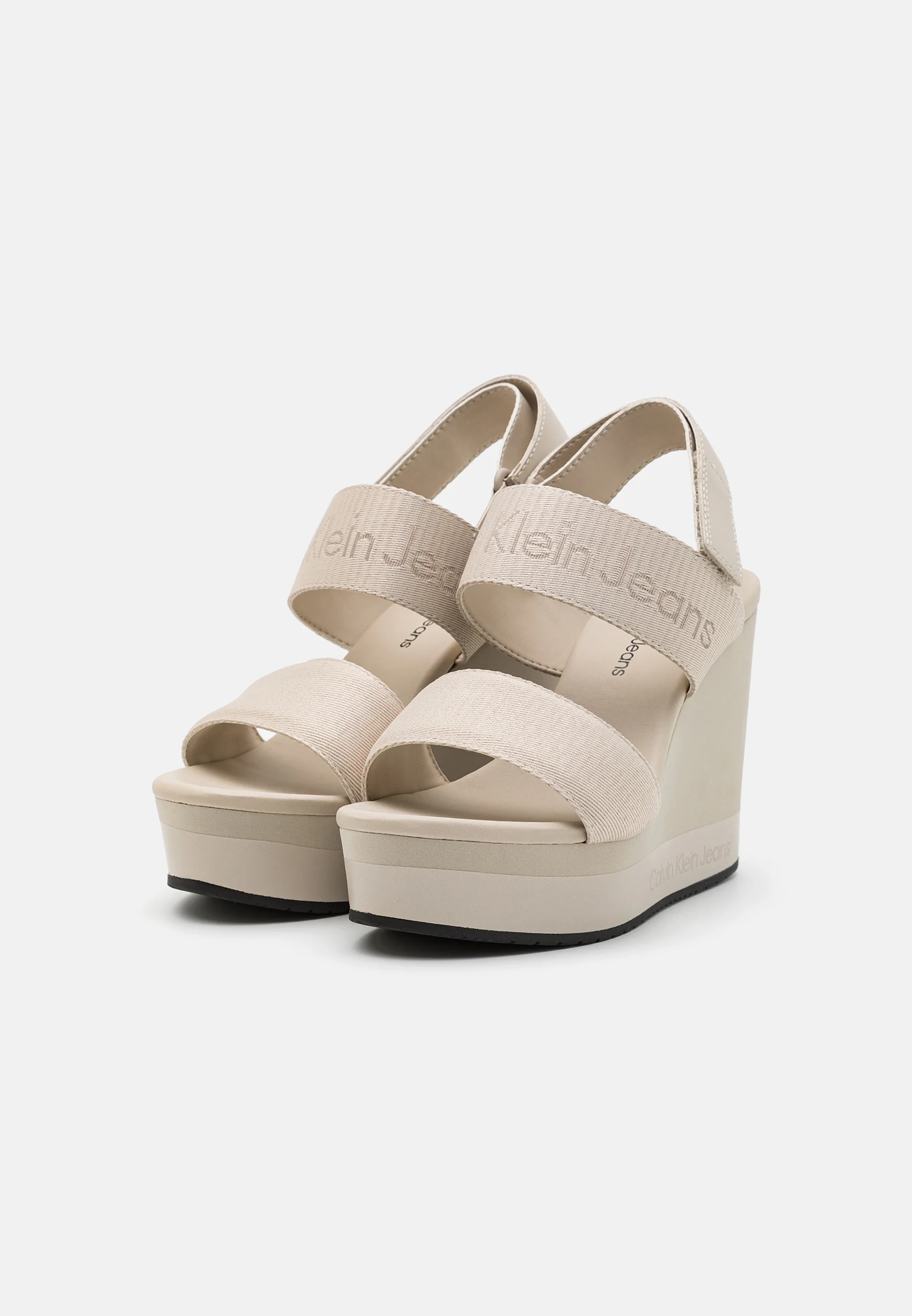 Calvin Klein Jeans WEDGE - Sandalias de plataforma