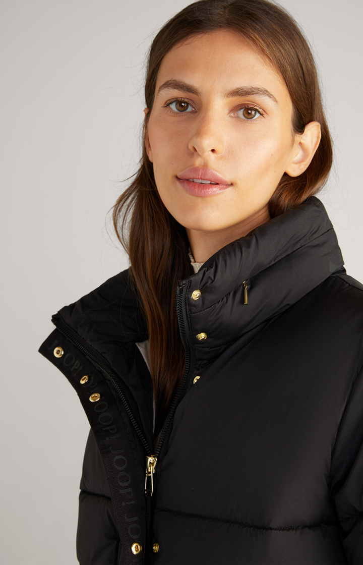 Steppjacke in Schwarz