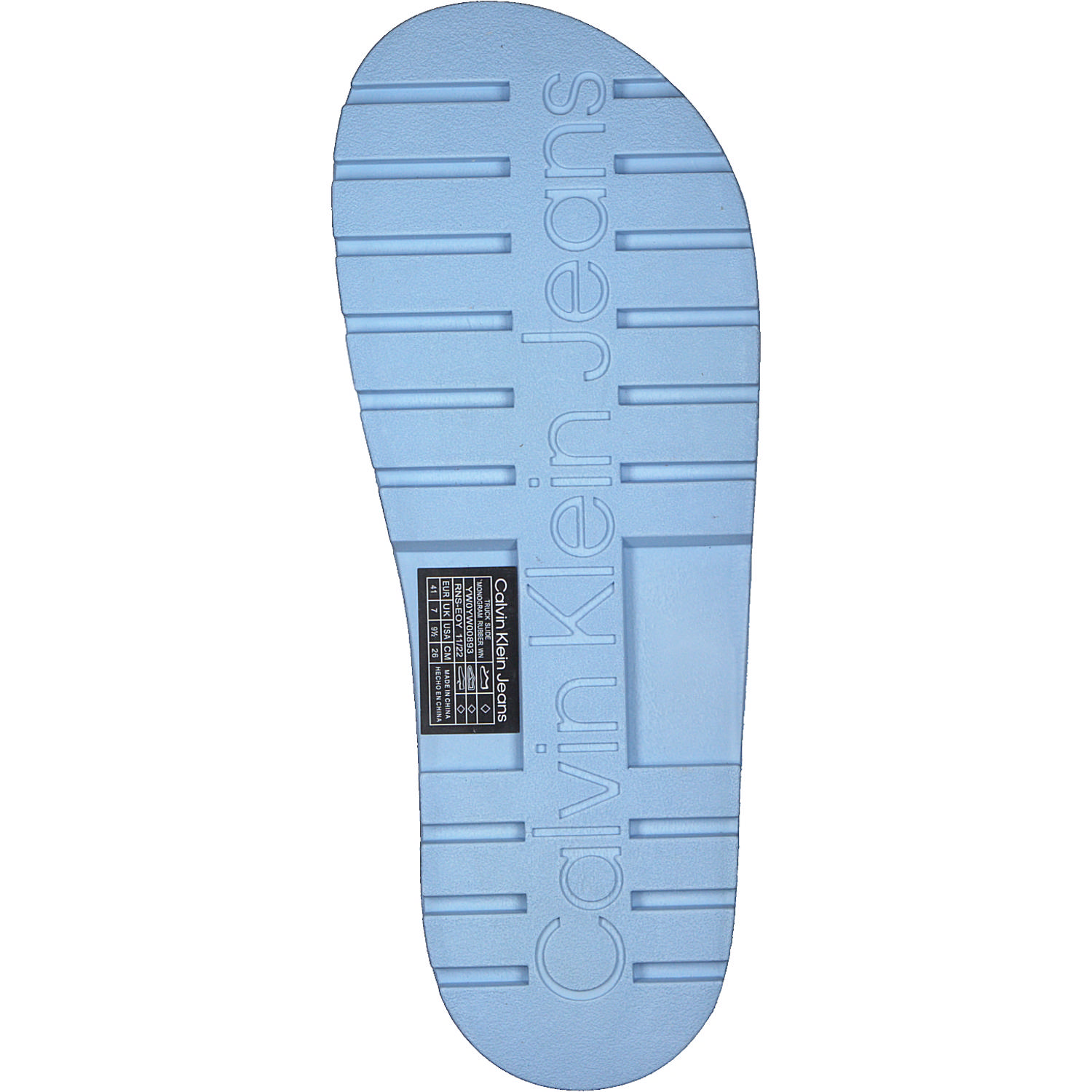 Calvin Klein YMOYW00893, Badeschuhe, Damen, Chambray sky