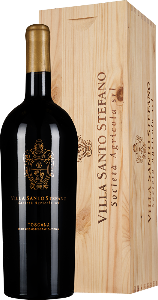 Villa Santo Stefano Cabernet Franc Villa Magnum 2019 in Holzkiste