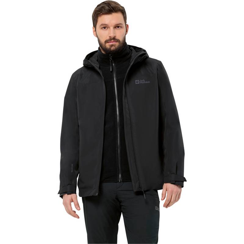 Jack Wolfskin TAUBENBERG 3IN1 Doppeljacke Herren