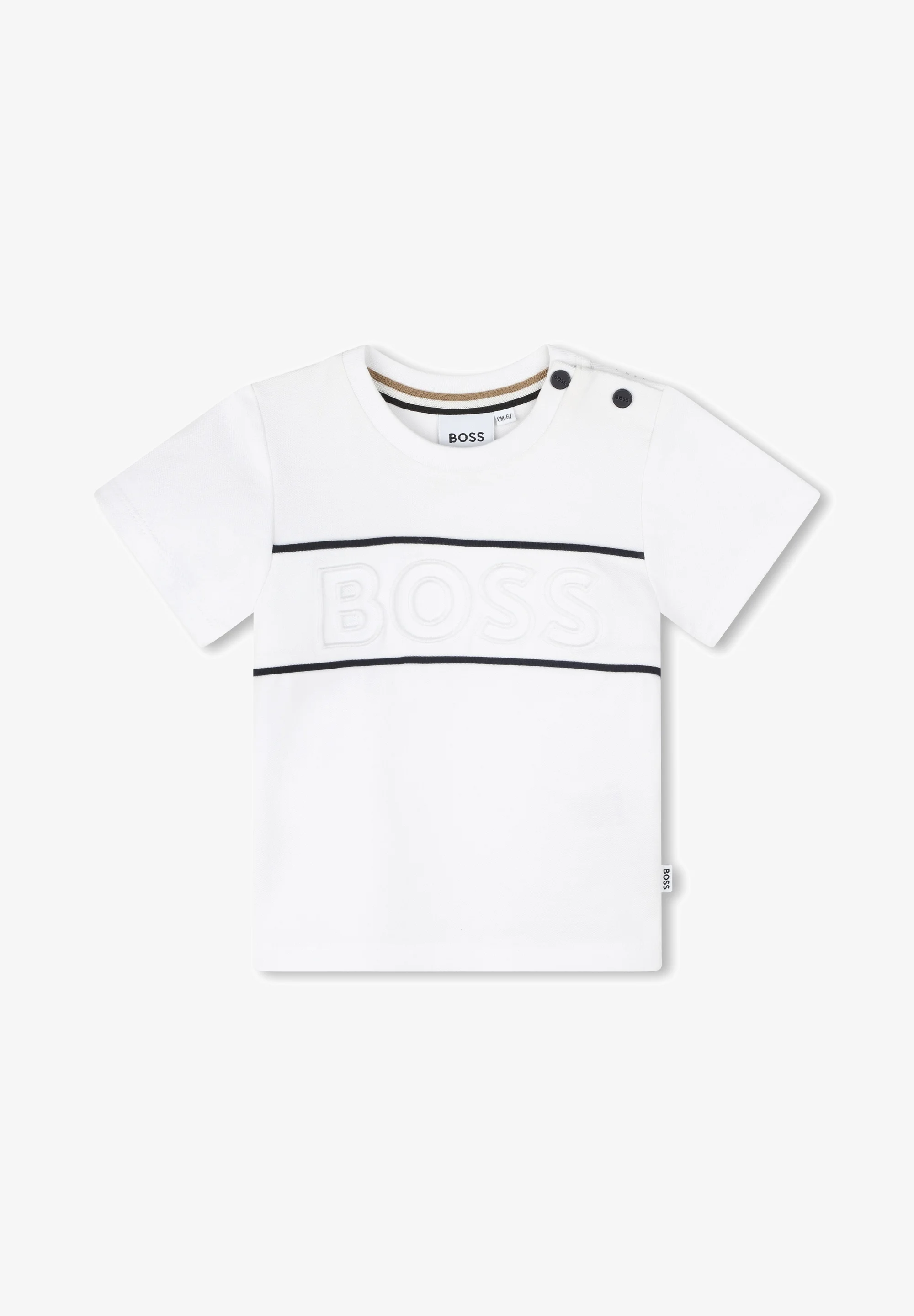 BOSS Kidswear MANCHES COURTES - Camiseta con estampado
