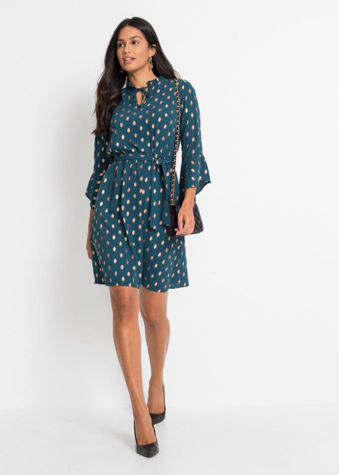 Kleid mit Bindeband