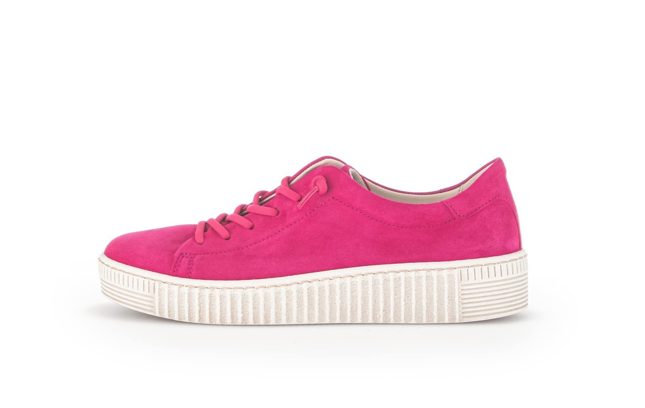 GABOR Freizeit Schnürer lila/pink Gabor Fashion Sneaker low 43.331.10 pink