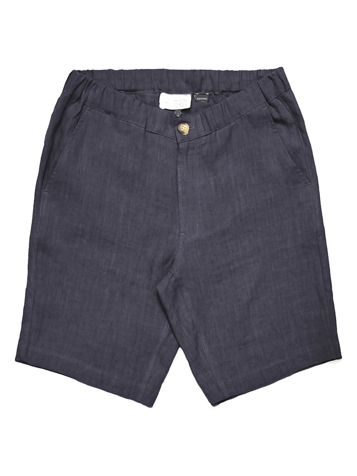 MAZINE Leinen-Shorts in Dunkelblau günstig kaufen
