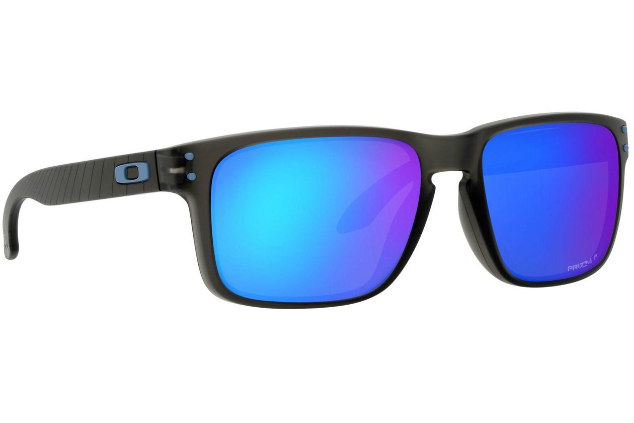 Oakley Holbrook Matte Grey Smoke/Prizm Sapphire Polarized