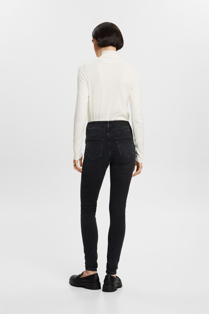 Skinny Jeans mit hohem Bund