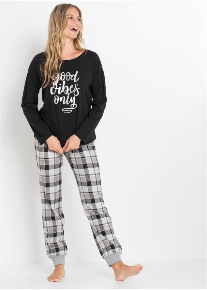 Pyjama mit oversized Shirt