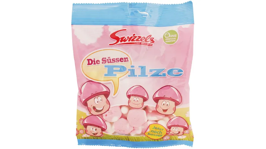 Swizzels Fruchtgummi Die Süße Pilze 100 g