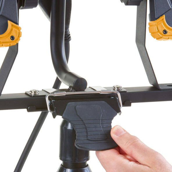 LED-Baustrahler mit ausziehbarem Stativ