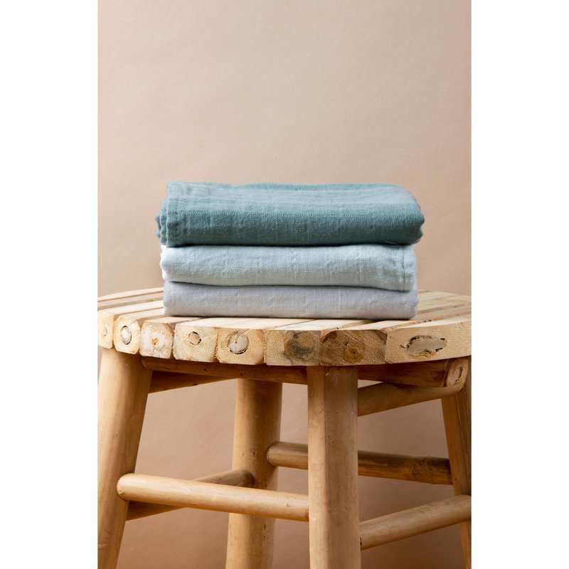 Set de 3 langes Coton Bio unis
