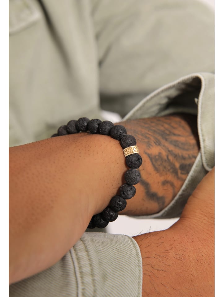 KUZZOI Armband 925 Sterling Silber Kugel in Gold günstig kaufen