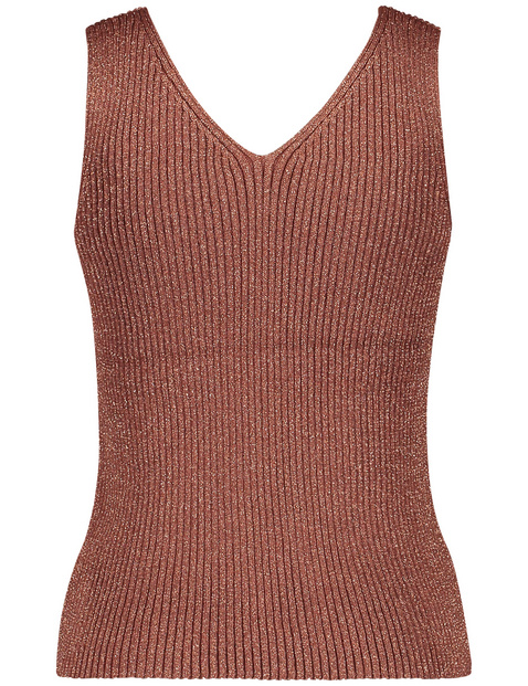 Stricktop mit Glitzer-Effekt