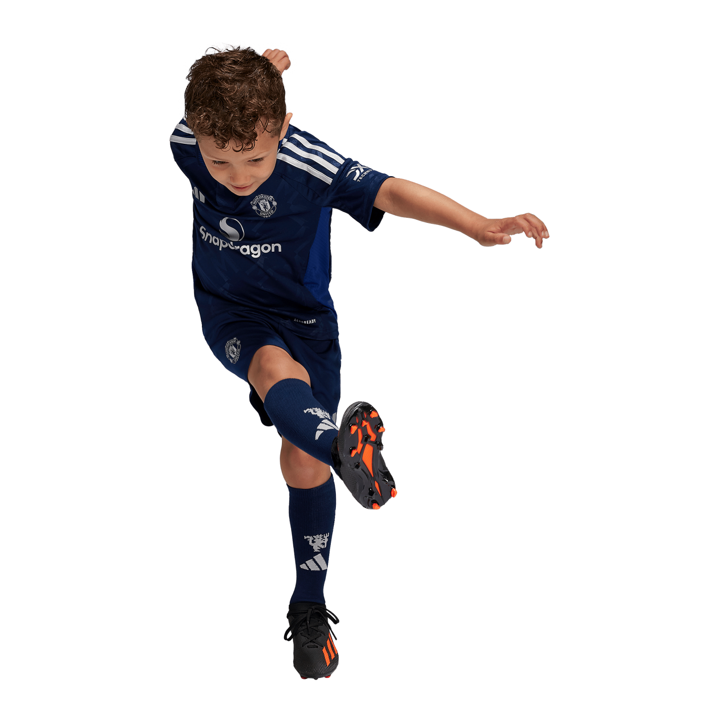 adidas Manchester United Minikit Away 2024/2025 Kids Blau