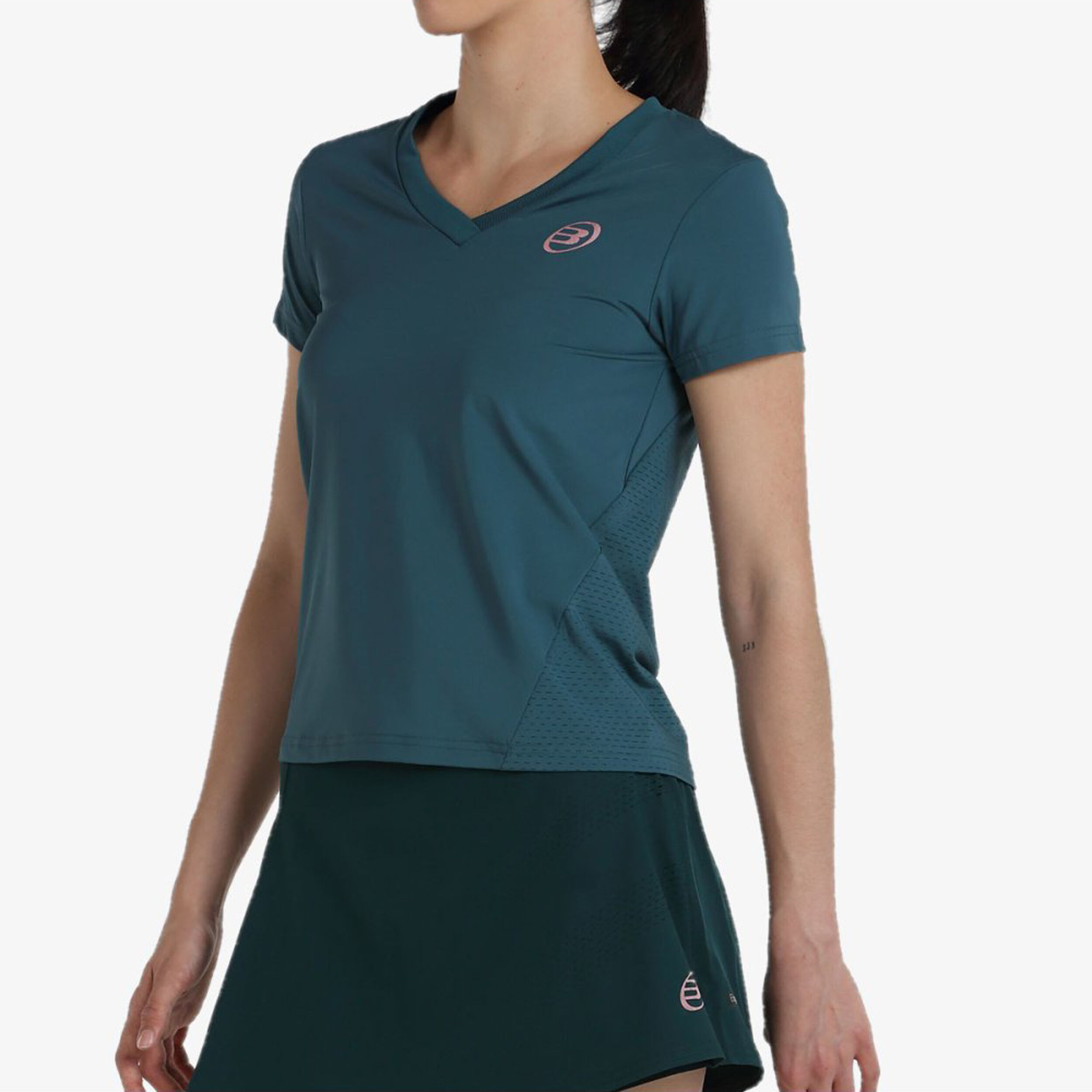 Evito T-Shirt Damen - Dunkelgrün