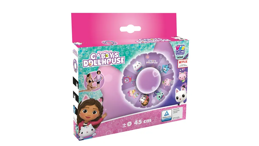 Happy People 16168 Gabby's Dollhouse Schwimmring 45 CM