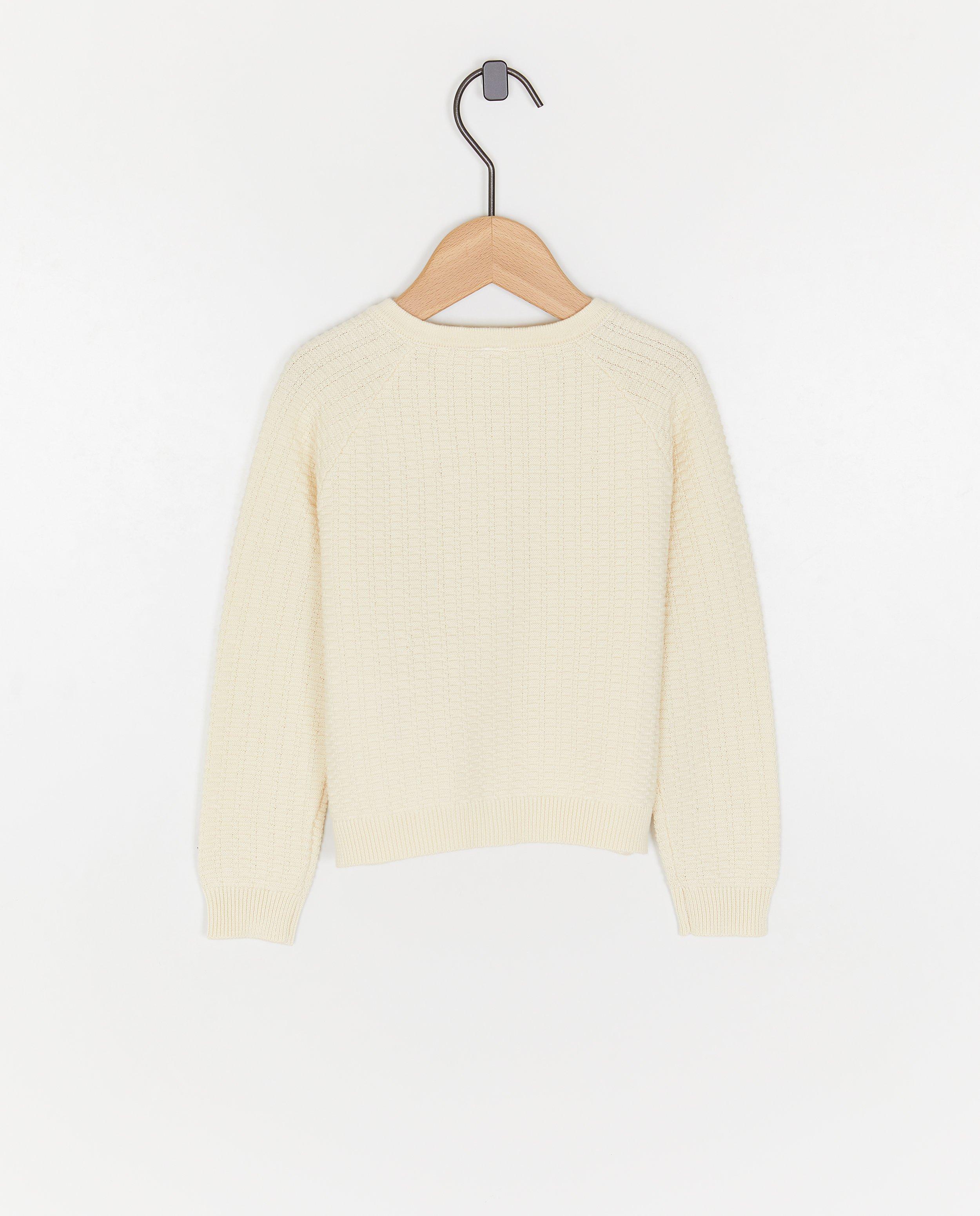 Cardigan Dirkje alb
