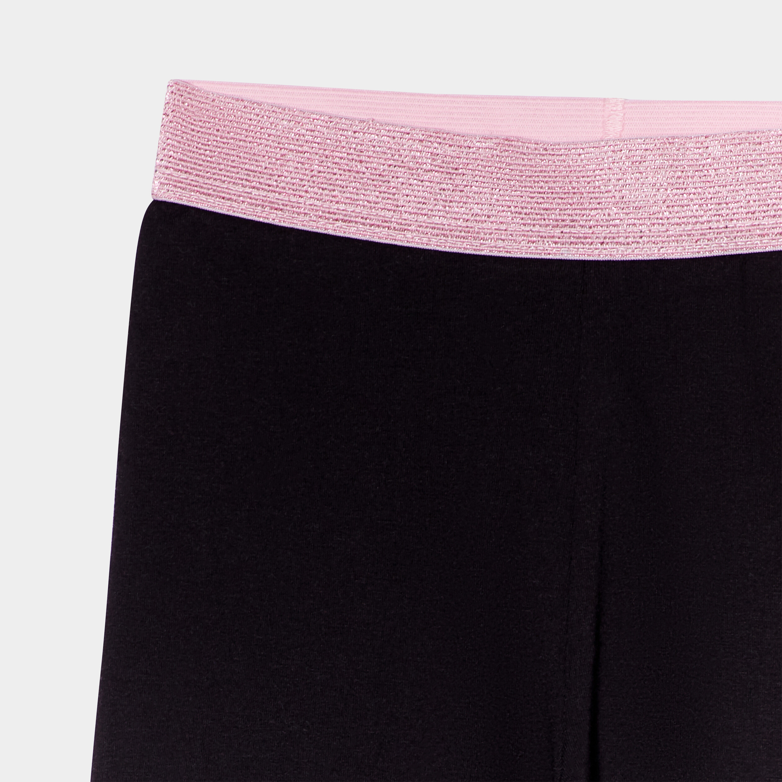 Legging coton noir fille | La Halle