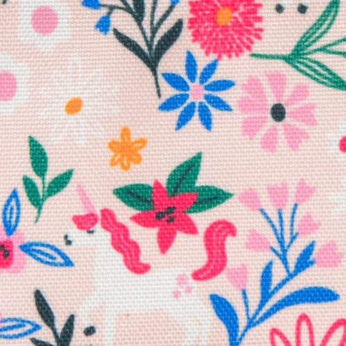 Medium front pocket Wonderland light pink