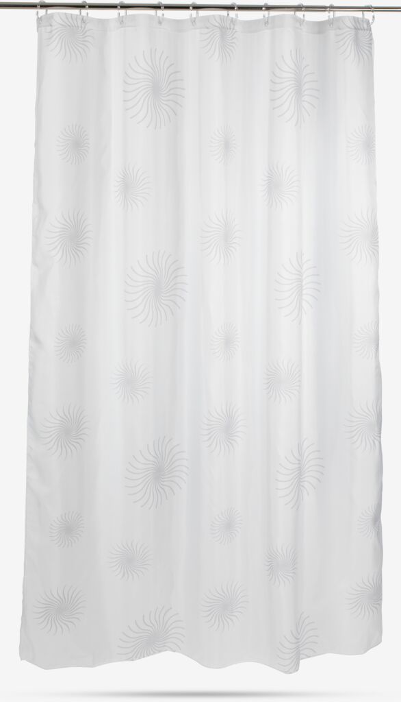 SVARTVIK plus Zasłona prysznicowa SVARTVIK 150x200cm biała