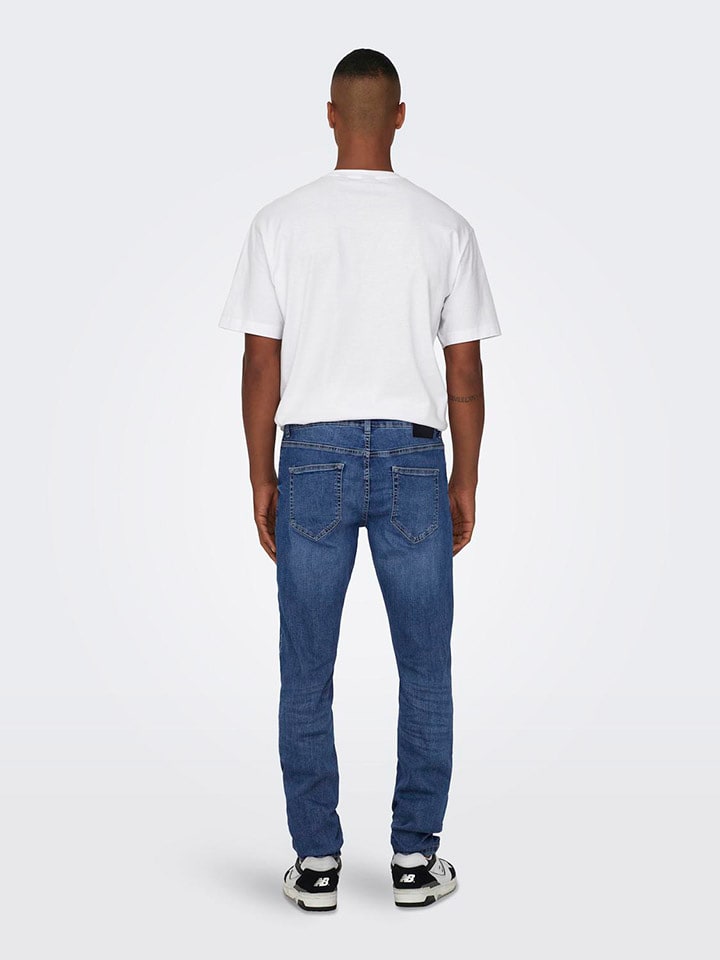ONLY & SONS Jeans - Slim fit - in Blau günstig kaufen