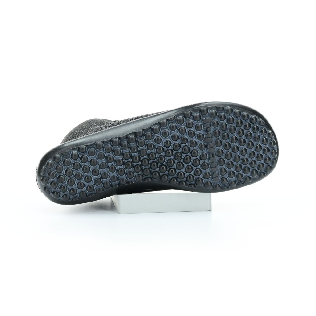 Leguano Go Mixed Black Barfuß-Stiefeletten