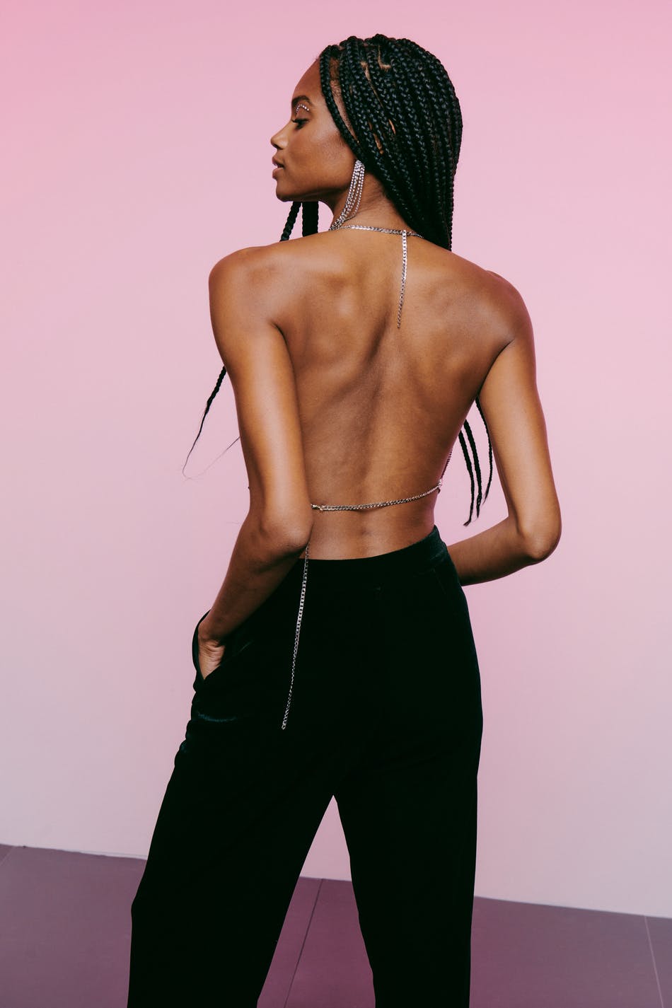 Metallic top