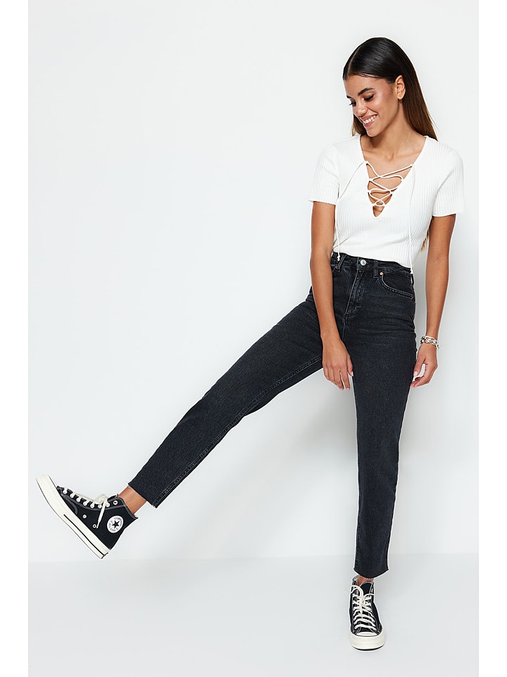 trendyol Jeans - Slim fit - in Schwarz günstig kaufen