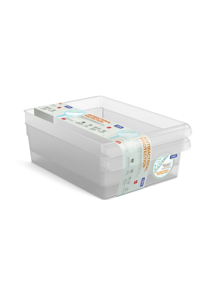 Rotho Loft 3er-Set Kühlschranksortierer in Transparent günstig kaufen onesize