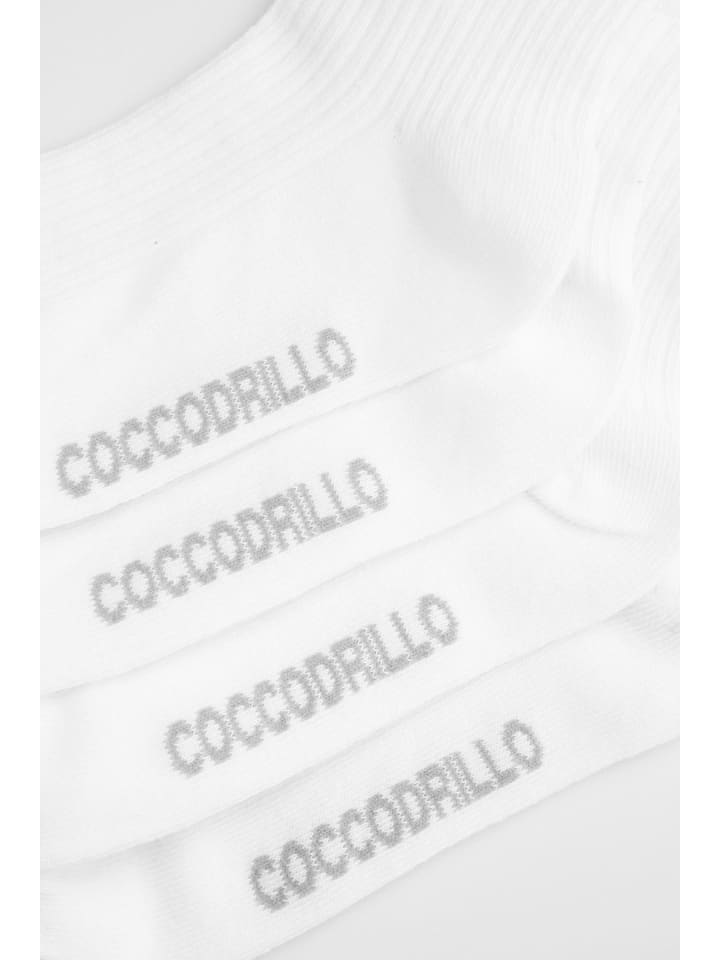 Coccodrillo Socken in weiß günstig kaufen
