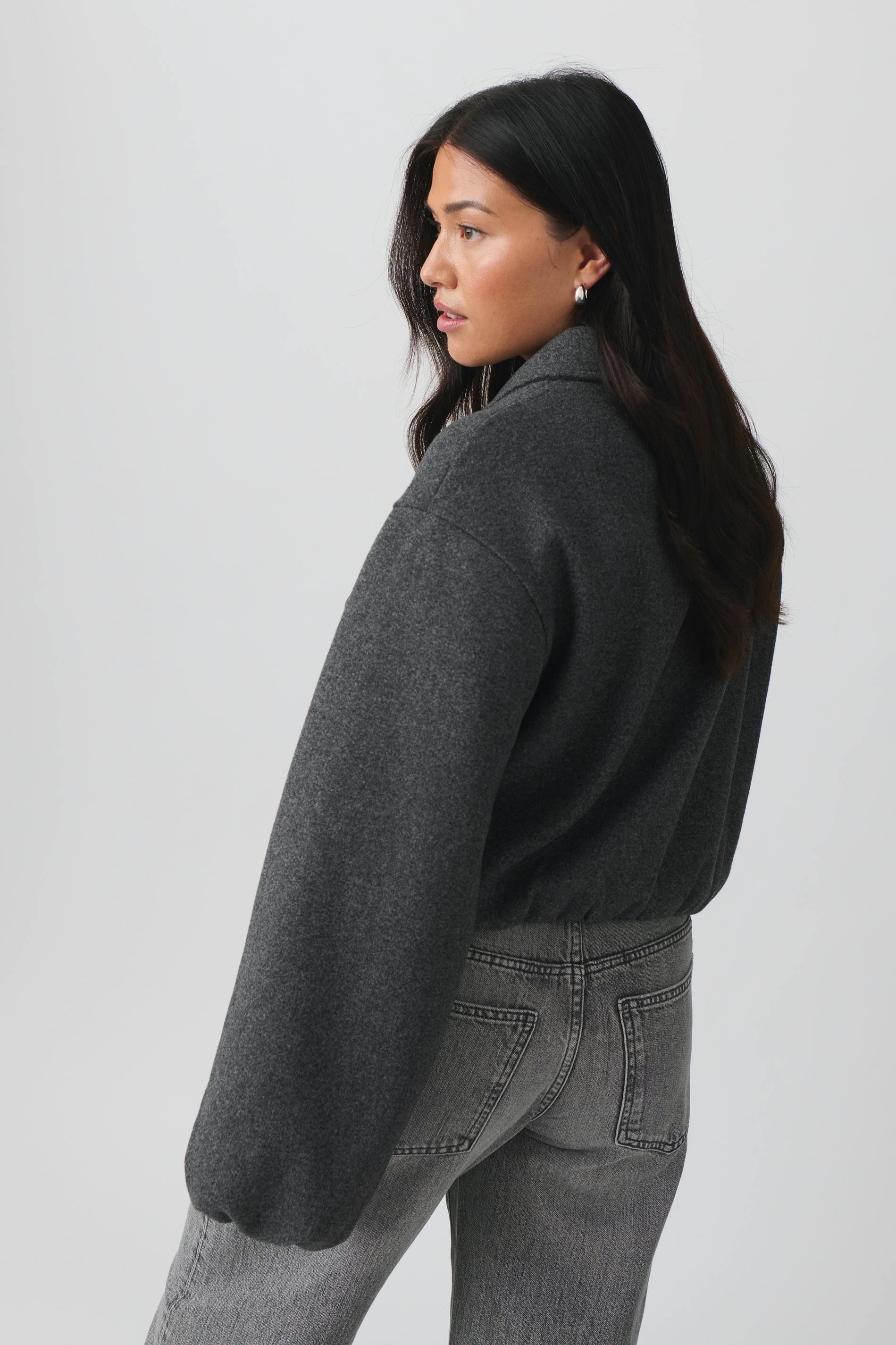 Short felt jacket