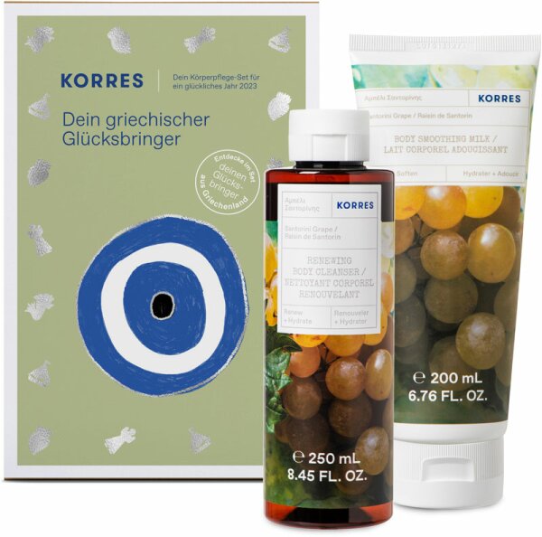 KORRES Santorini Grape Griechische Naturduft-Kollektion Körperpflegeset